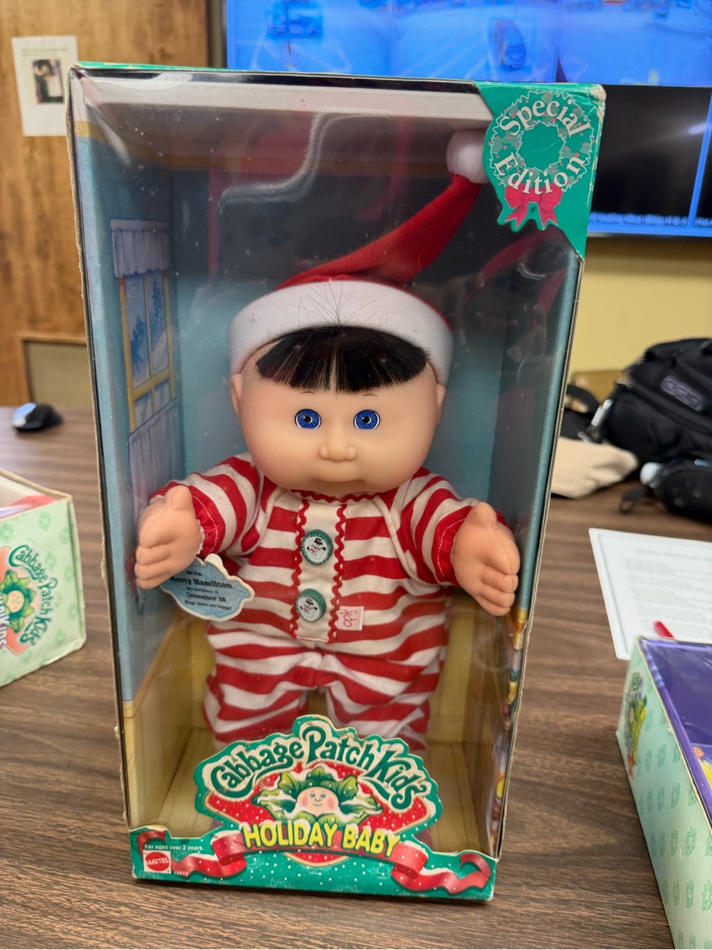 Cabbage Patch Kids Holiday Baby Doll - Red & White